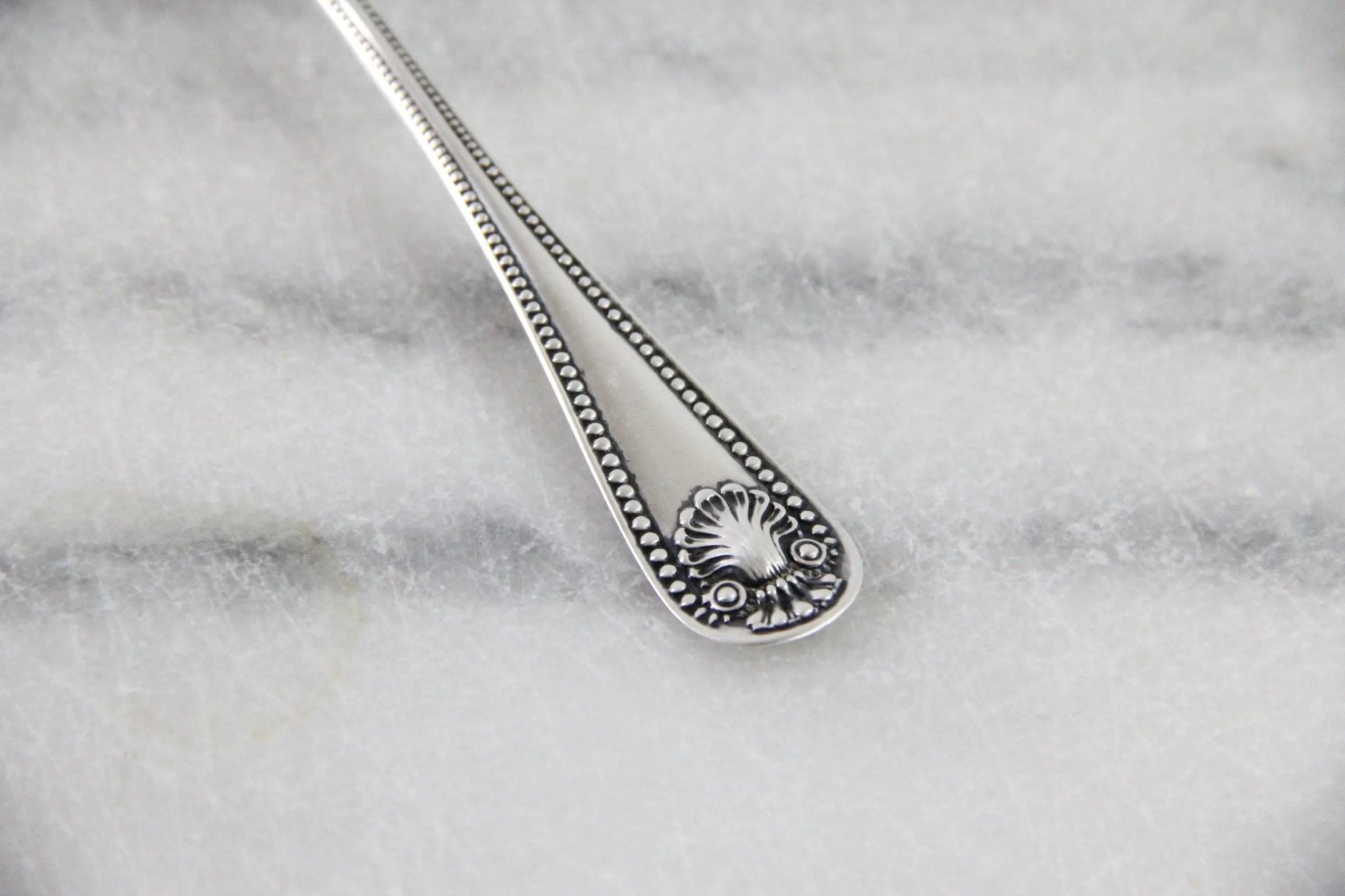 Sterling Silver Sardine Fork Antique | Bead by Whiting 1880 - Debra Hall Lifestyle