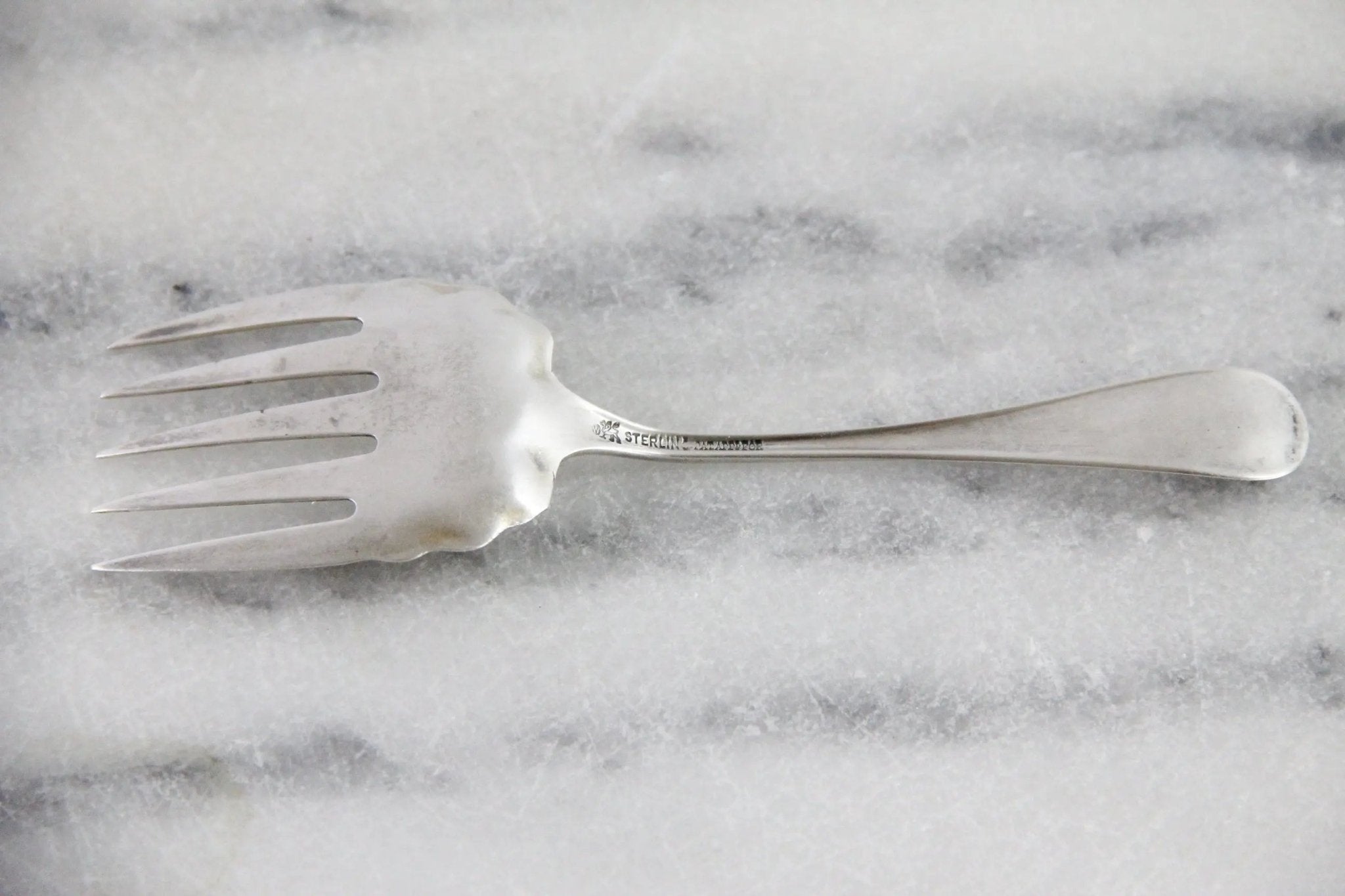 Sterling Silver Sardine Fork Antique | Bead by Whiting 1880 - Debra Hall Lifestyle