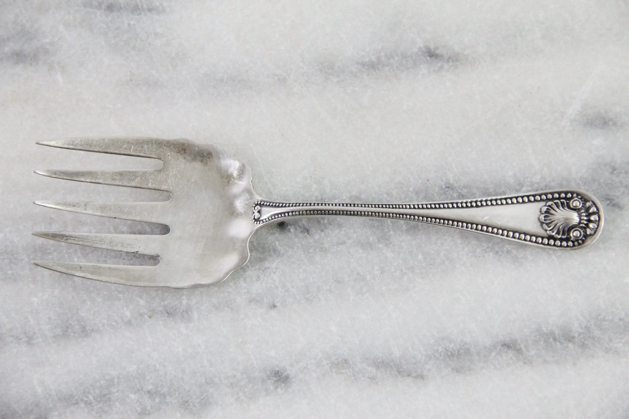 Sterling Silver Sardine Fork Antique | Bead by Whiting 1880 - Debra Hall Lifestyle