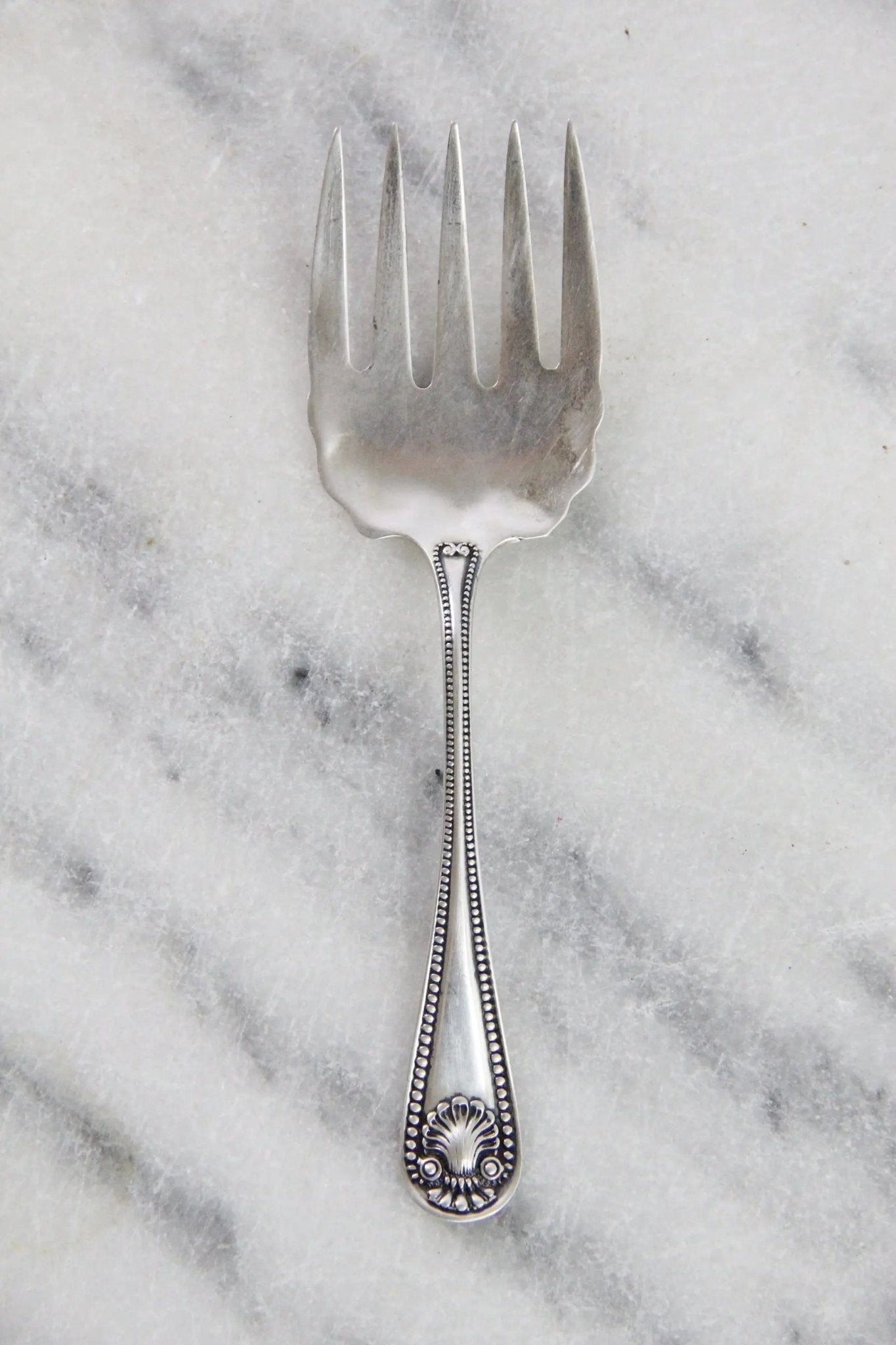 Sterling Silver Sardine Fork Antique | Bead by Whiting 1880 - Debra Hall Lifestyle