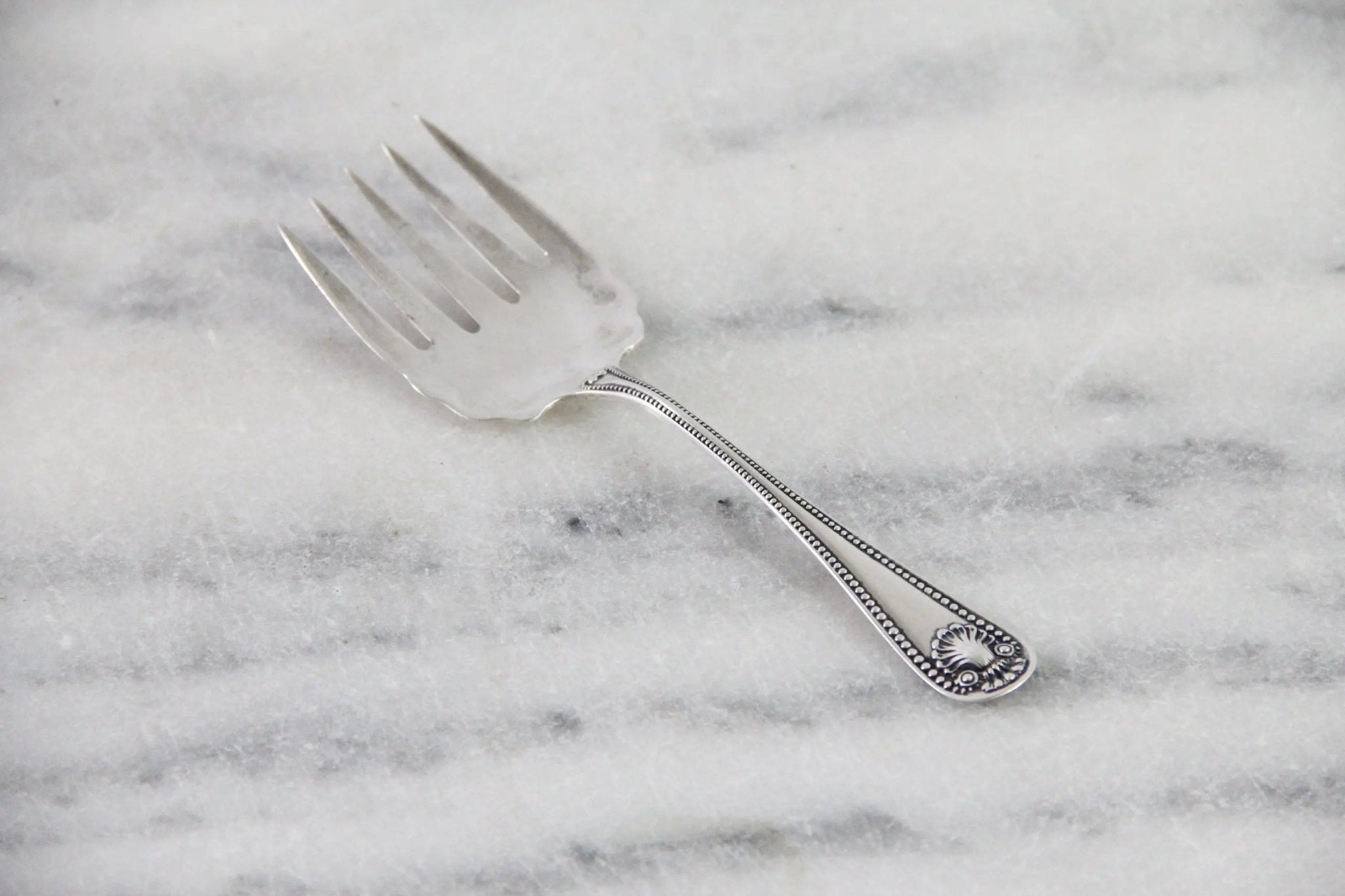 Sterling Silver Sardine Fork Antique | Bead by Whiting 1880 - Debra Hall Lifestyle