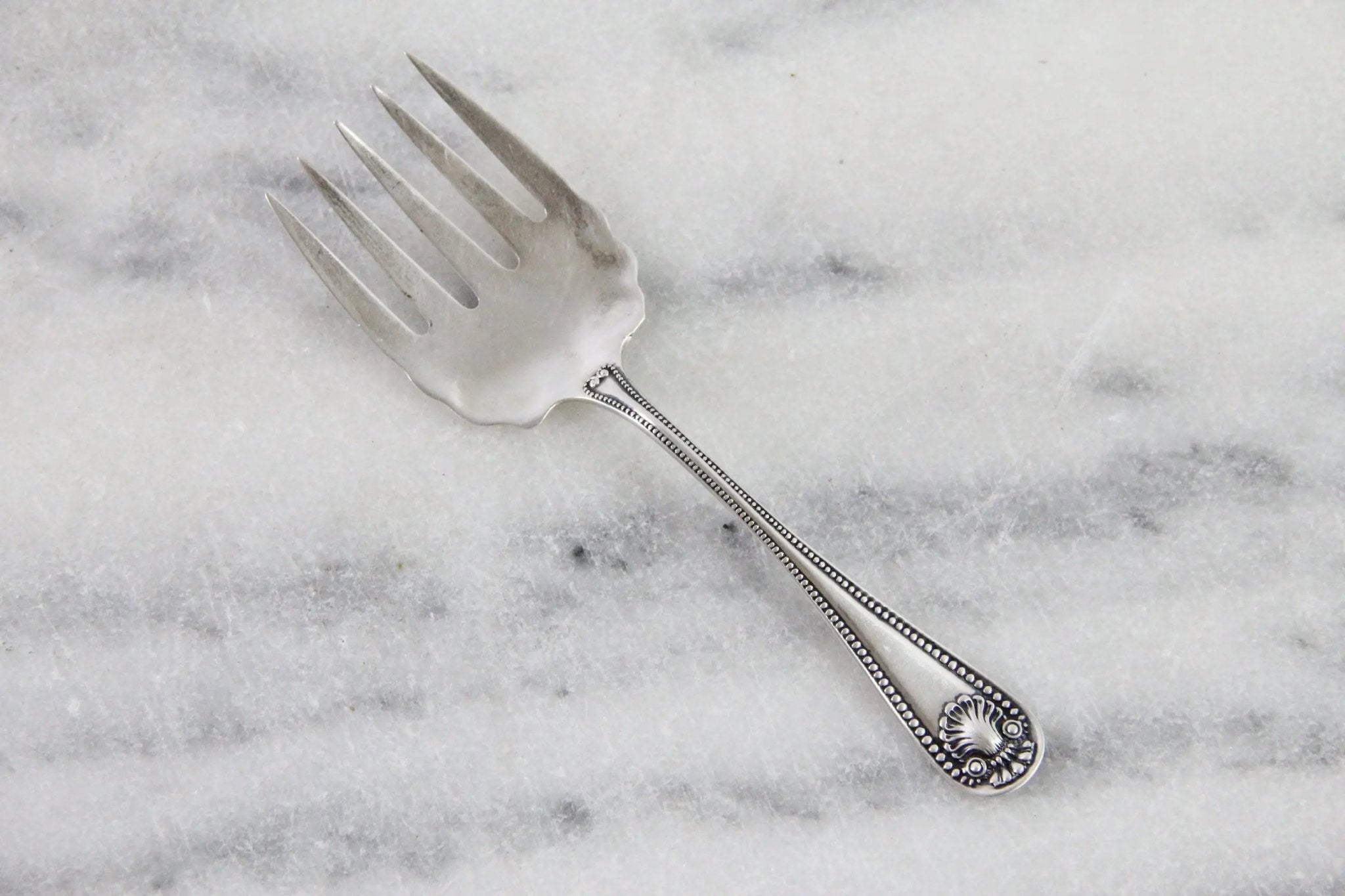 Sterling Silver Sardine Fork Antique | Bead by Whiting 1880 - Debra Hall Lifestyle