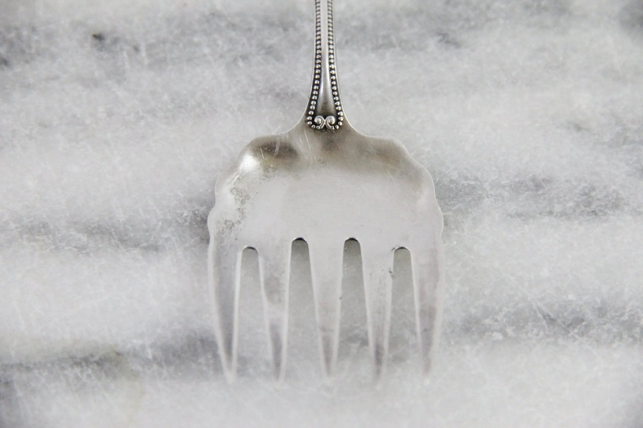 Sterling Silver Sardine Fork Antique | Bead by Whiting 1880 - Debra Hall Lifestyle