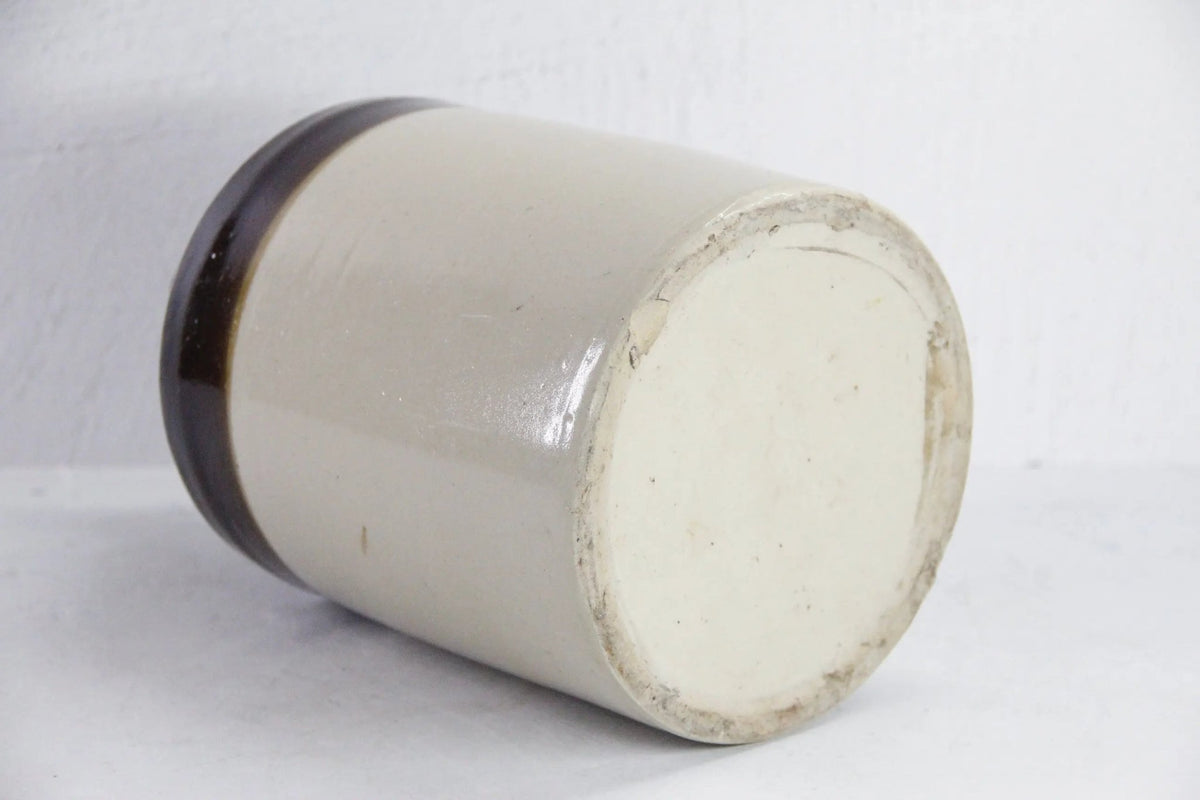 Stoneware Jug Antique | Two Tone Moonshine Vessel - Debra Hall Lifestyle