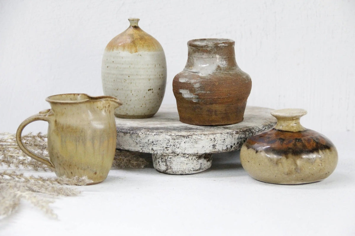 Studio Pottery | Assorted Vintage Pottery Vessel-Vase - Debra Hall Lifestyle