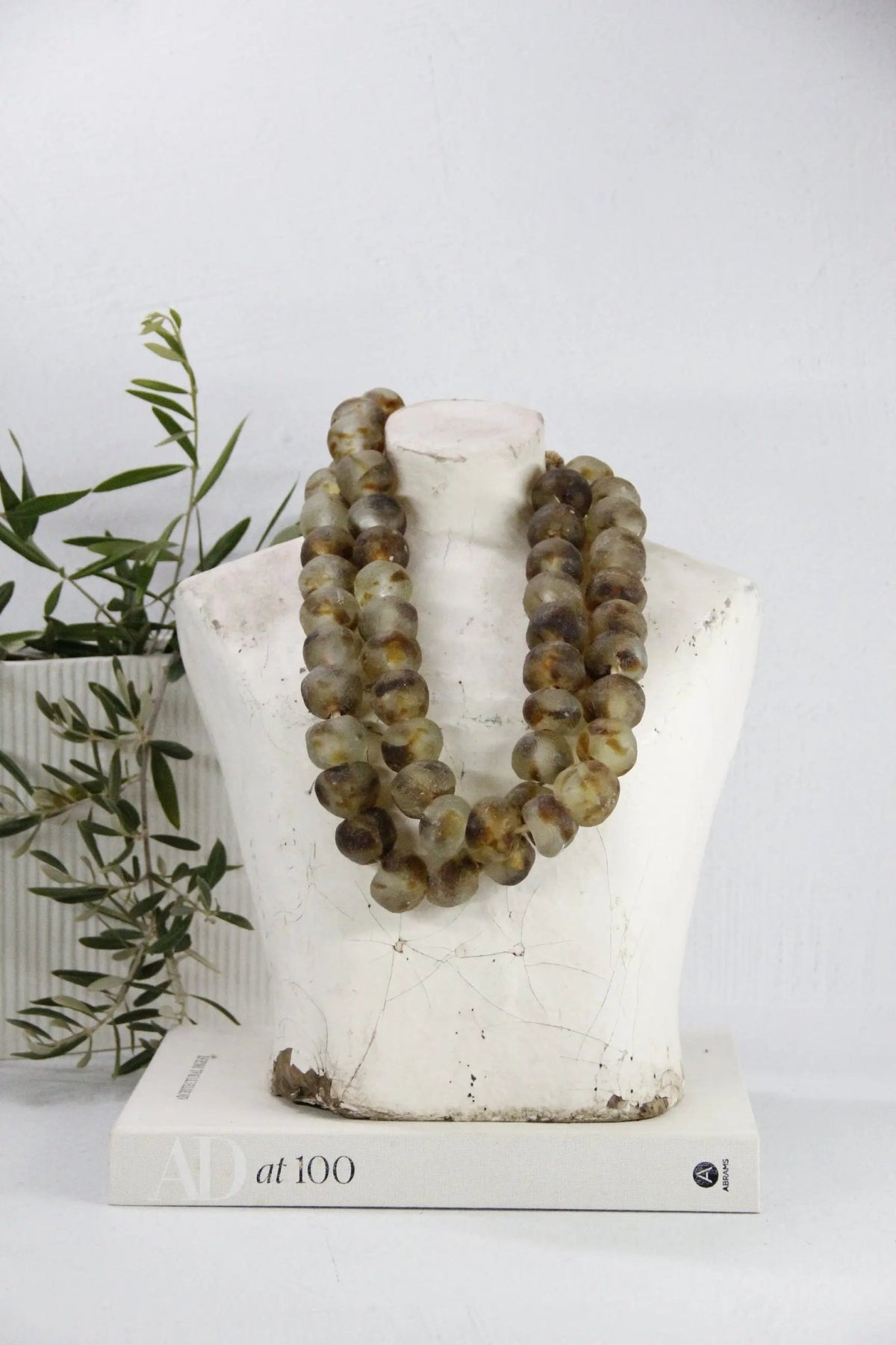 Vintage African Beads | Jumbo Recycled Glass | Desert - Debra Hall Lifestyle