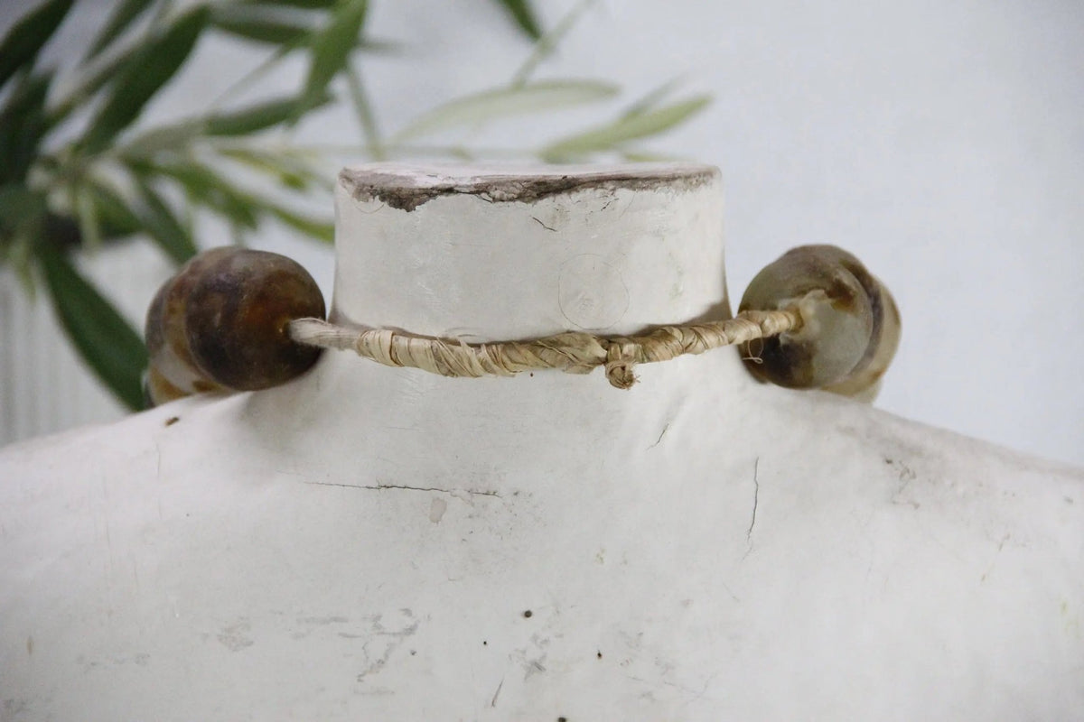 Vintage African Beads | Jumbo Recycled Glass | Desert - Debra Hall Lifestyle