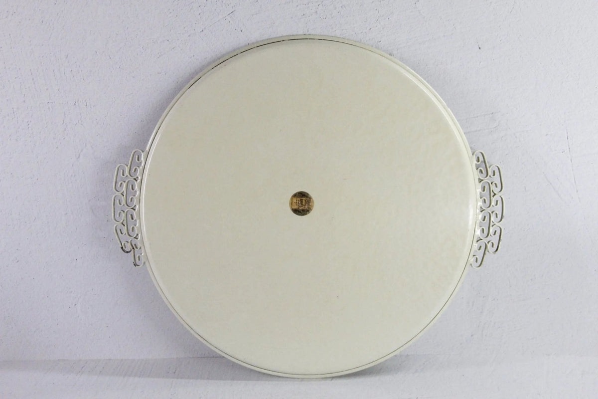 Vintage Bar Tray | Midcentury Modern Kyes Moiré California - Debra Hall Lifestyle
