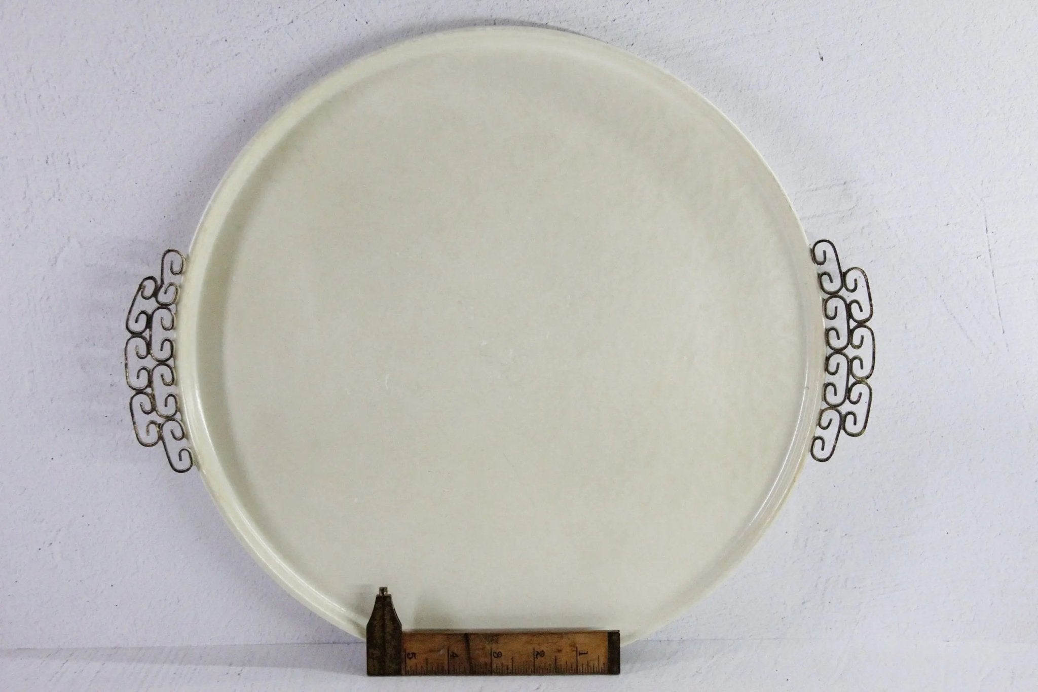 Vintage Bar Tray | Midcentury Modern Kyes Moiré California - Debra Hall Lifestyle