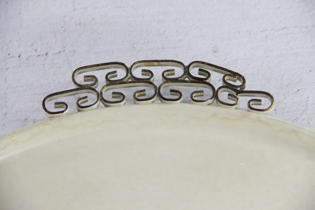 Vintage Bar Tray | Midcentury Modern Kyes Moiré California - Debra Hall Lifestyle
