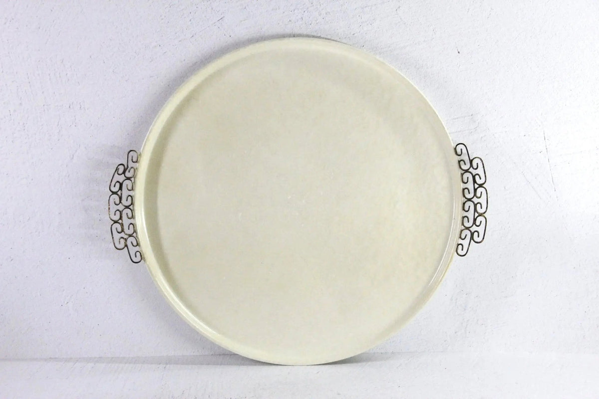 Vintage Bar Tray | Midcentury Modern Kyes Moiré California - Debra Hall Lifestyle