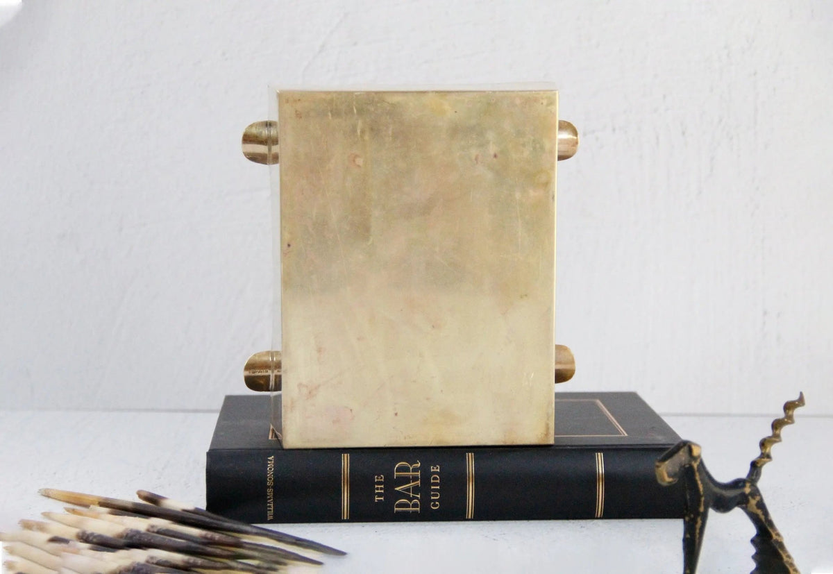 Vintage Brass Ashtray-Cigar | Hand-Made Spain-Large - Debra Hall Lifestyle