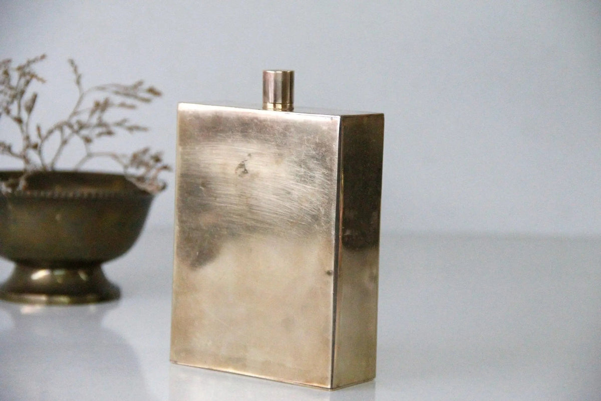 Vintage Brass Perfume Bottle | Paris France Decanter - Debra Hall Lifestyle