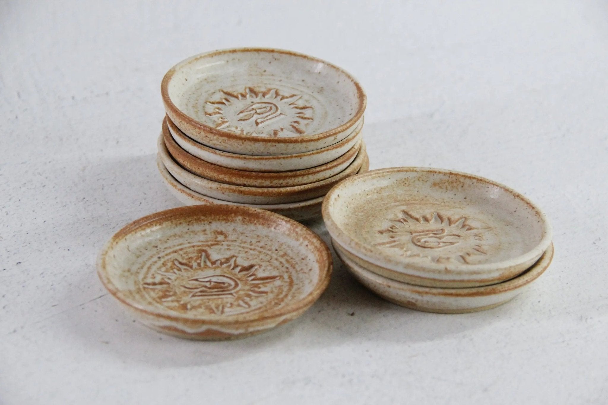 Vintage Butter Pat | Handmade Studio Pottery Dish Signed - Debra Hall Lifestyle