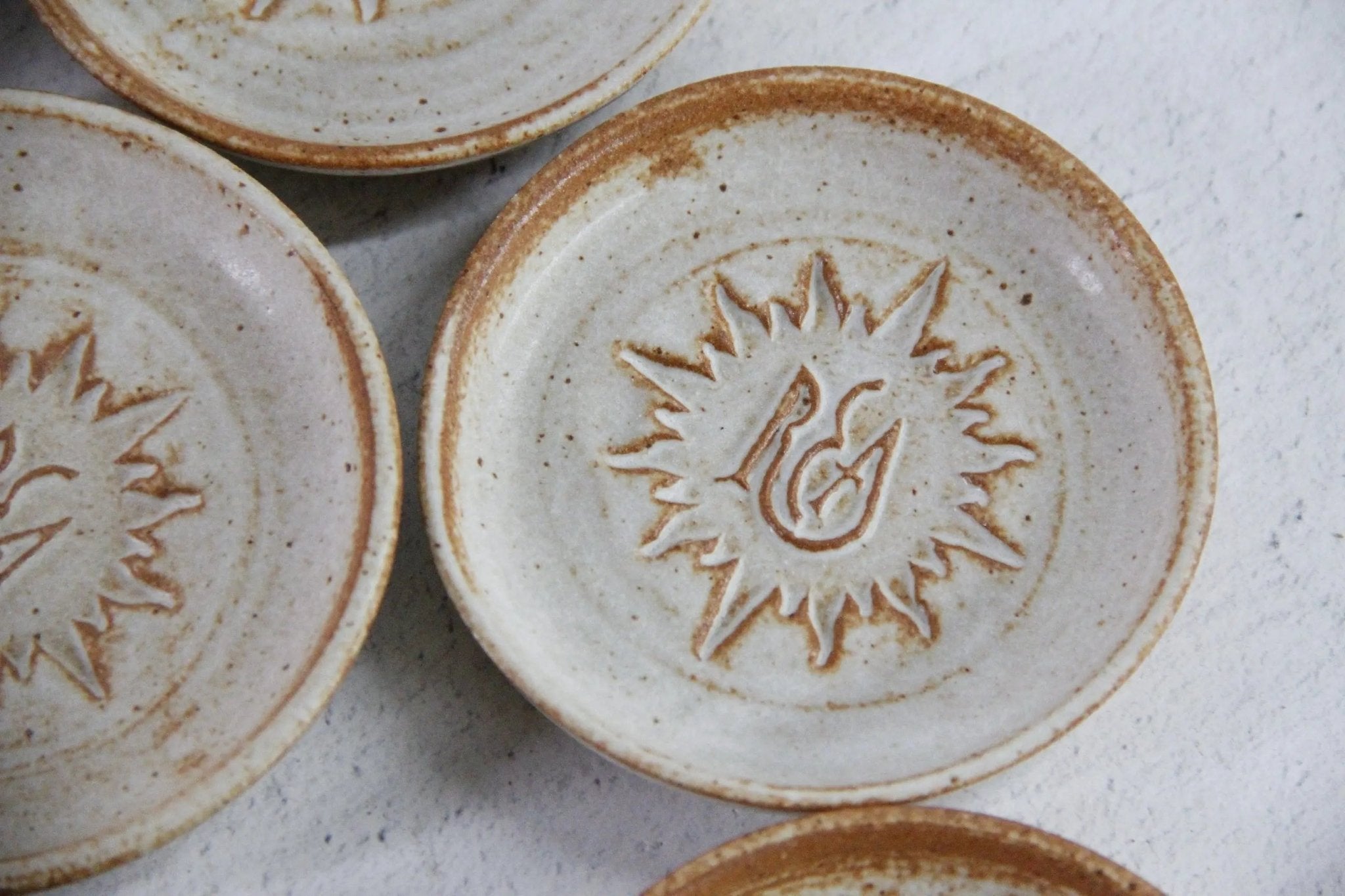 Vintage Butter Pat | Handmade Studio Pottery Dish Signed - Debra Hall Lifestyle