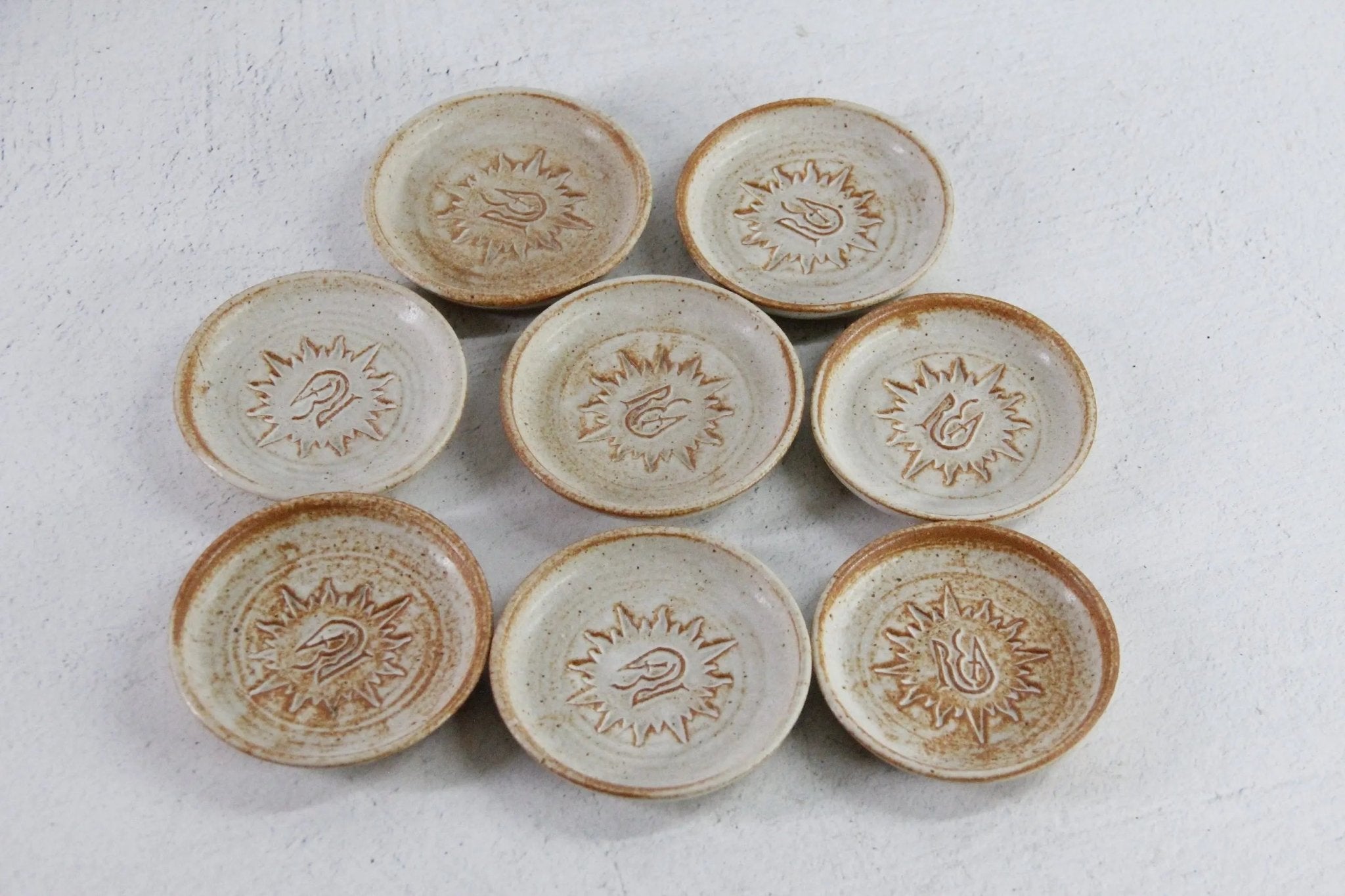 Vintage Butter Pat | Handmade Studio Pottery Dish Signed - Debra Hall Lifestyle