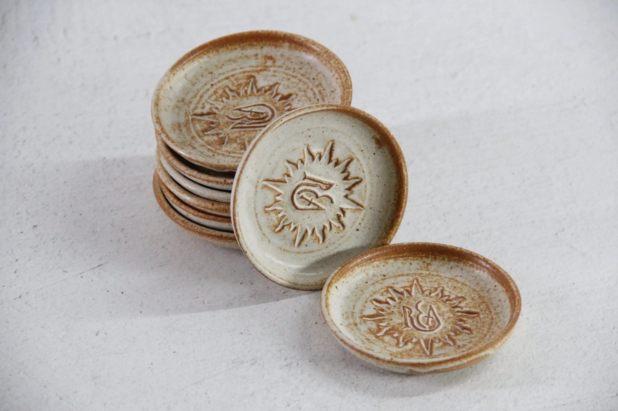 Vintage Butter Pat | Handmade Studio Pottery Dish Signed - Debra Hall Lifestyle