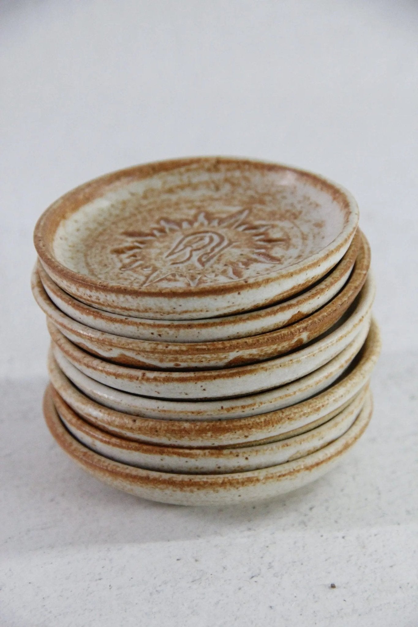 Vintage Butter Pat | Handmade Studio Pottery Dish Signed - Debra Hall Lifestyle