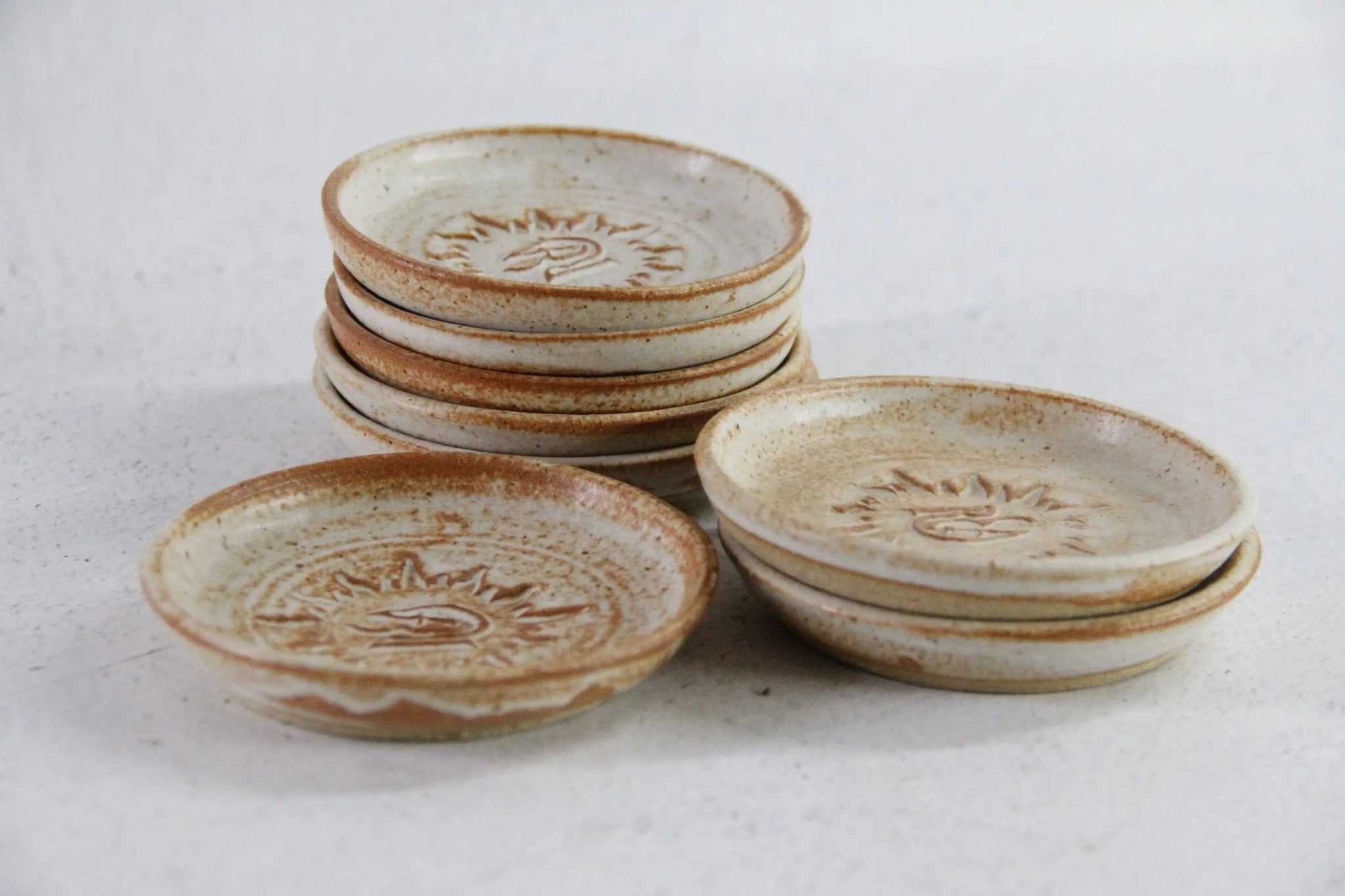 Vintage Butter Pat | Handmade Studio Pottery Dish Signed - Debra Hall Lifestyle