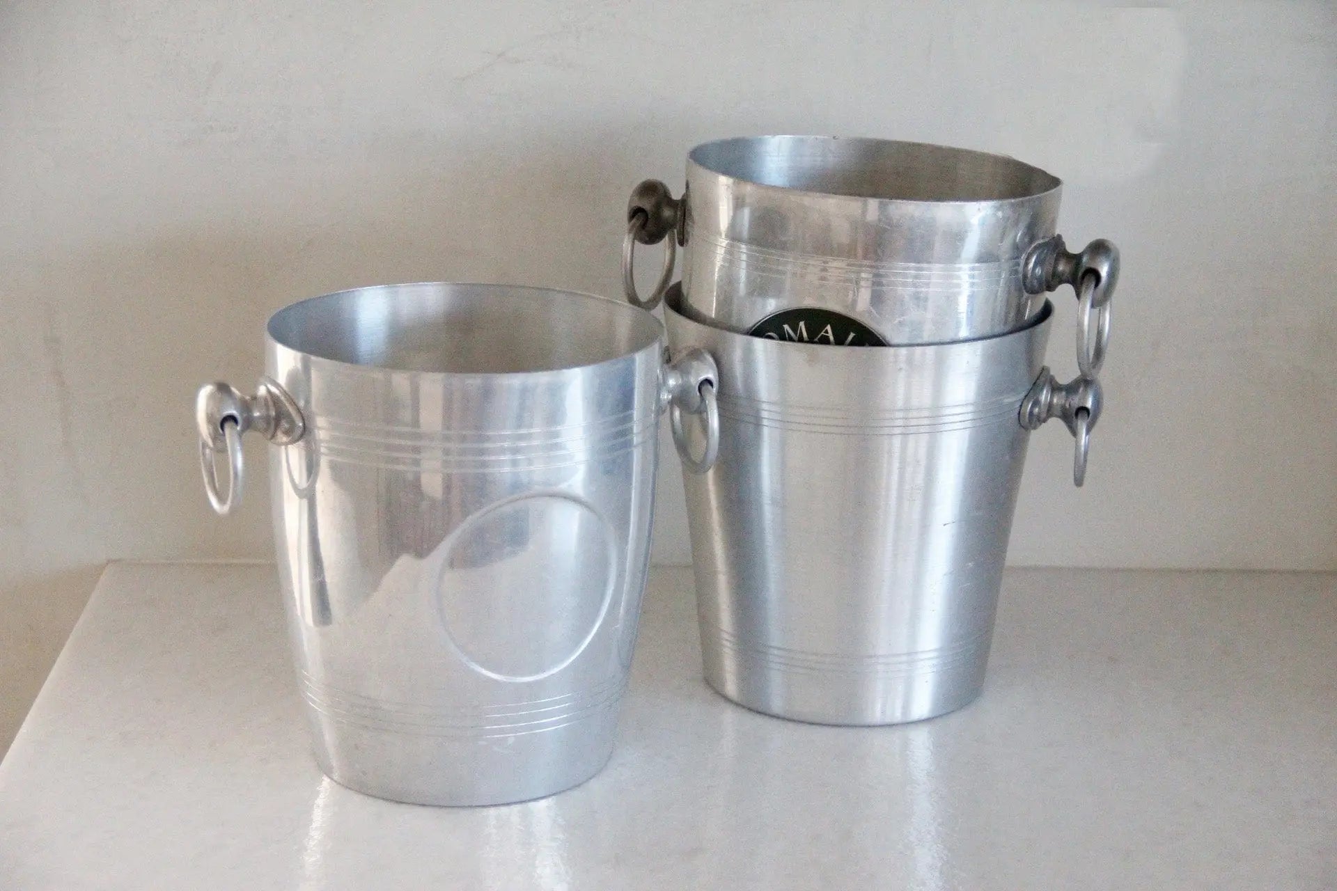 Vintage Champagne Bucket | French Barware Assorted - Debra Hall Lifestyle