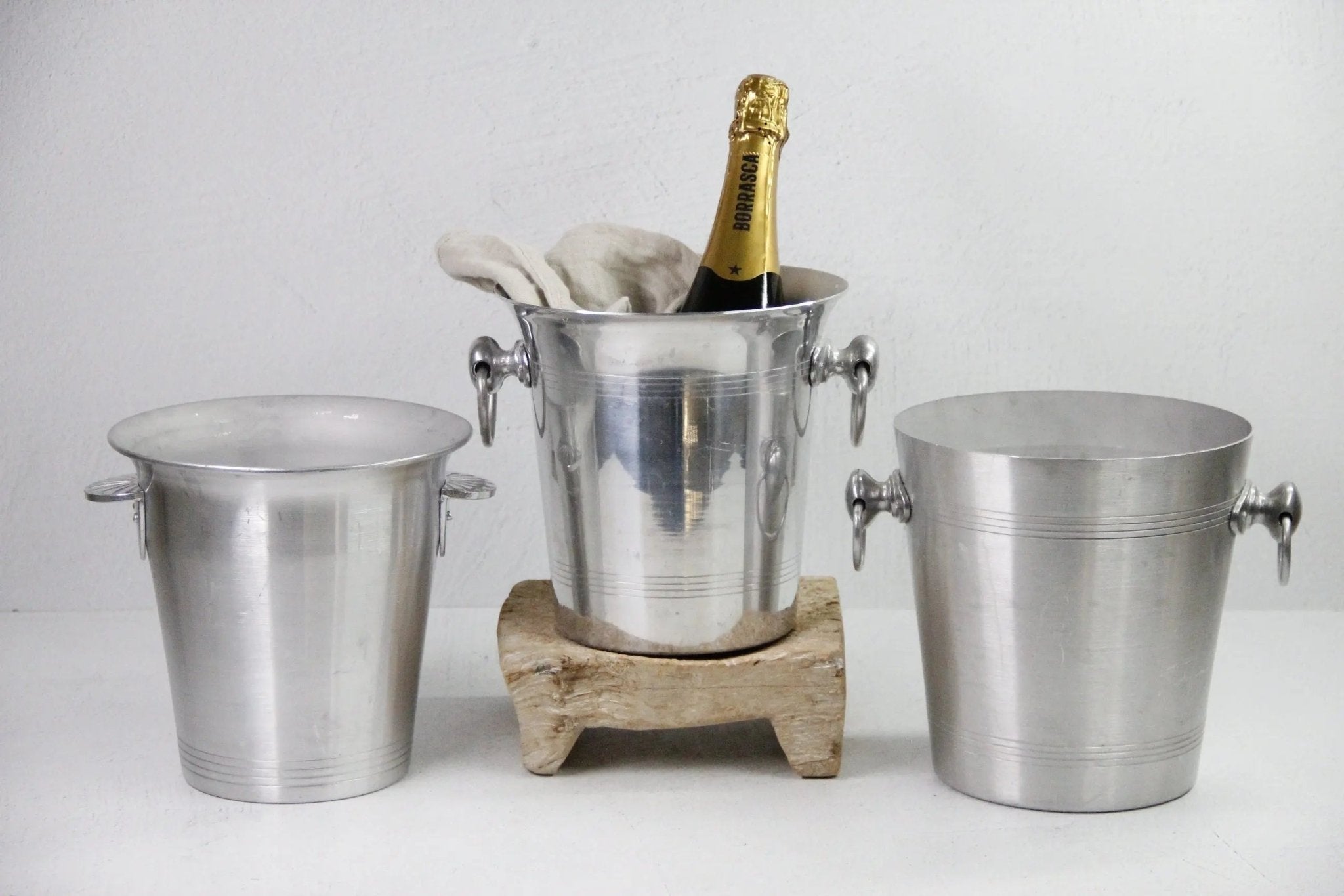 Vintage Champagne Bucket | French Chiller Bar Decor - Debra Hall Lifestyle