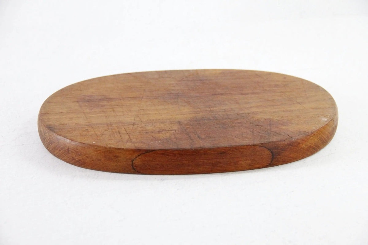 Vintage Danish Serving Tray | Modern Divided Teak Dish - Debra Hall Lifestyle