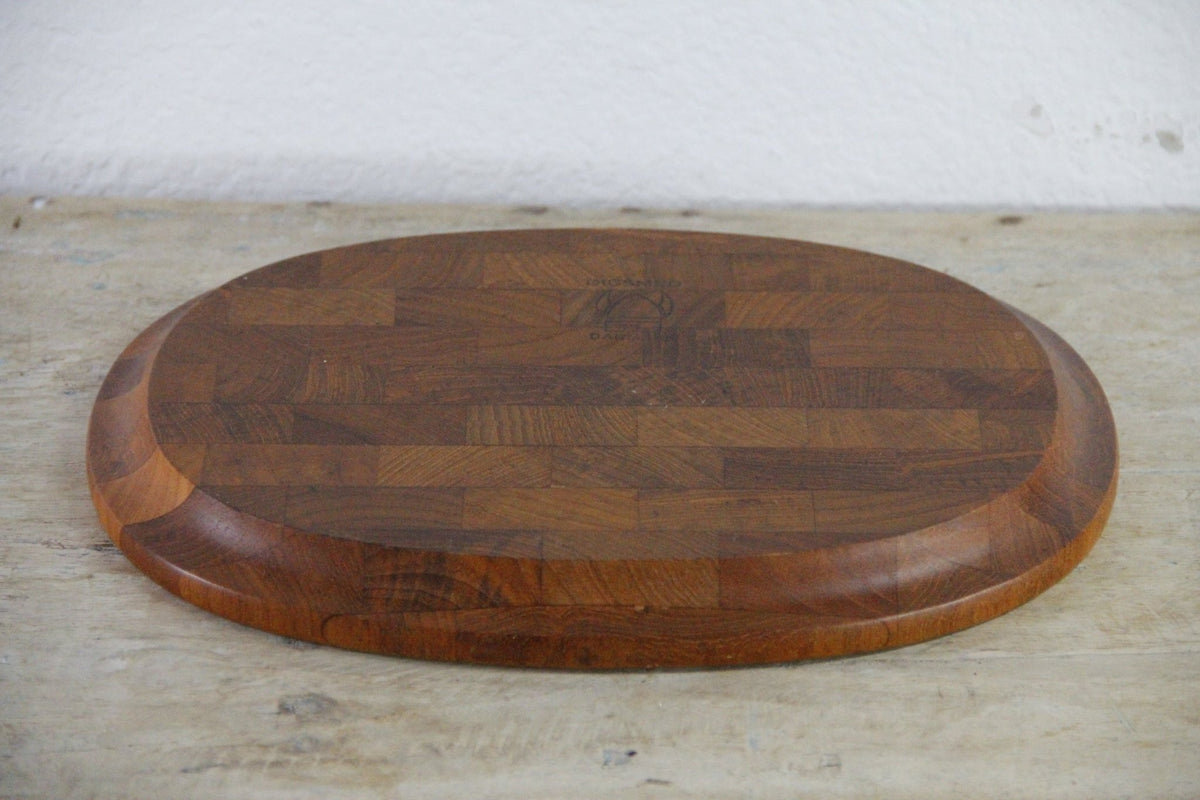 Vintage Digsmed Teak Serving Tray Danish Modern 1964 - Debra Hall Lifestyle