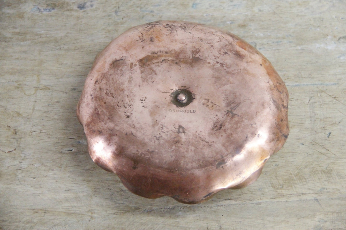 Vintage Drumgold Copper Candle Holder California Hand Wrought - Debra Hall Lifestyle