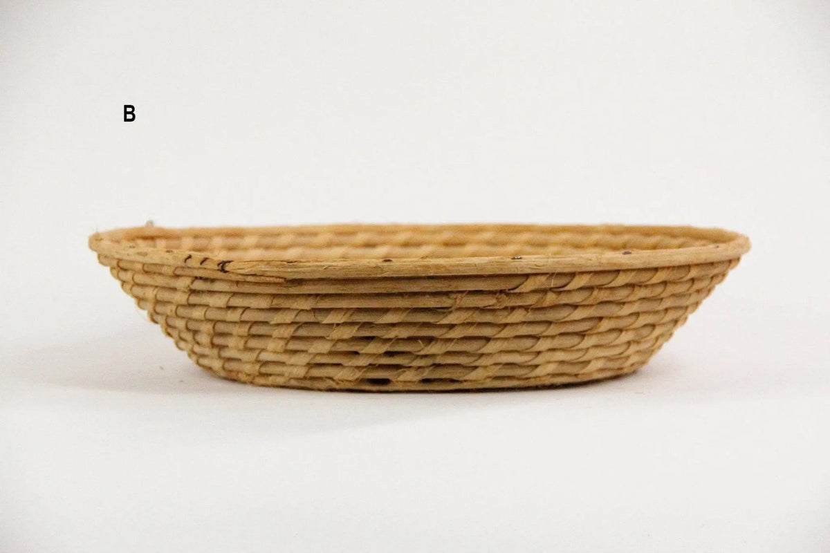 Vintage French Basket | Bread Proofing Round Banneton - Debra Hall Lifestyle
