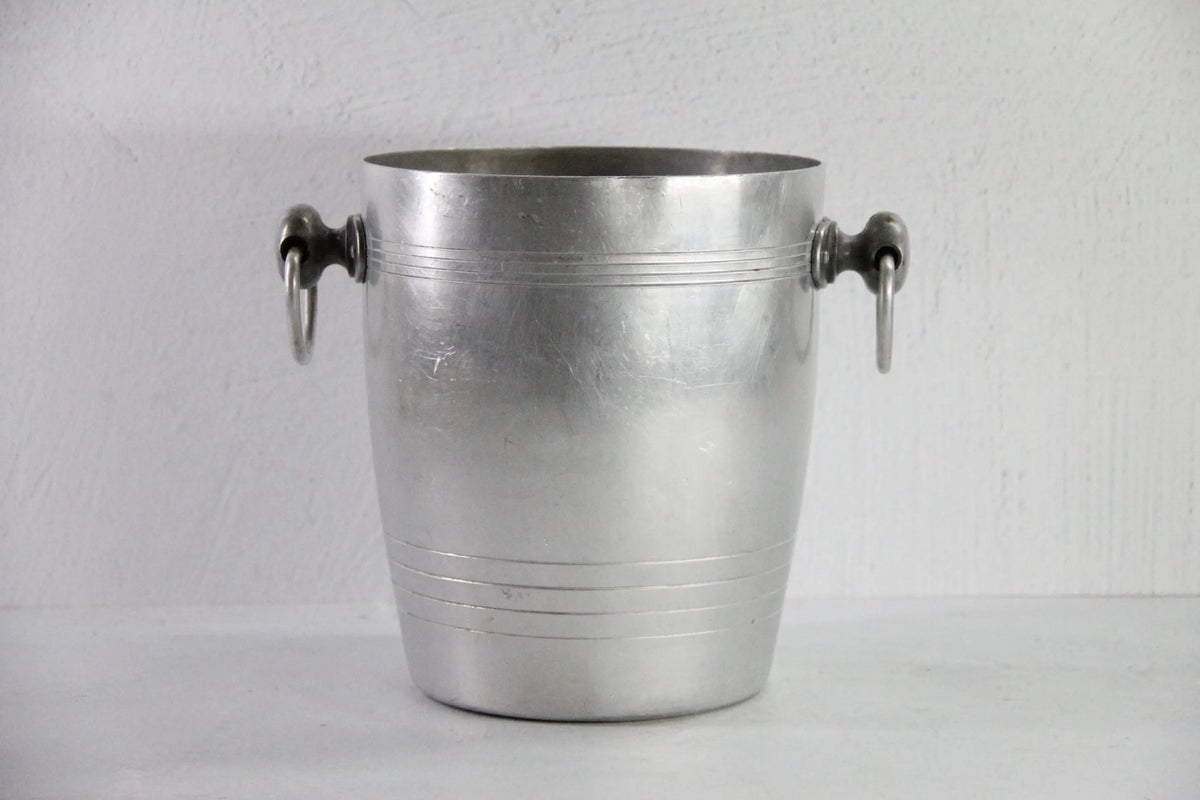 Vintage French Champagne Bucket | Bar Bistro Cooler - Debra Hall Lifestyle