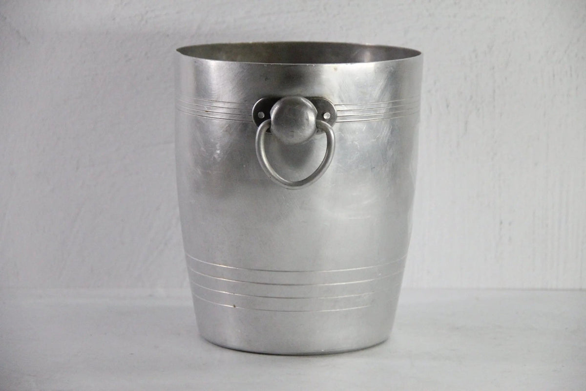 Vintage French Champagne Bucket | Bar Bistro Cooler - Debra Hall Lifestyle