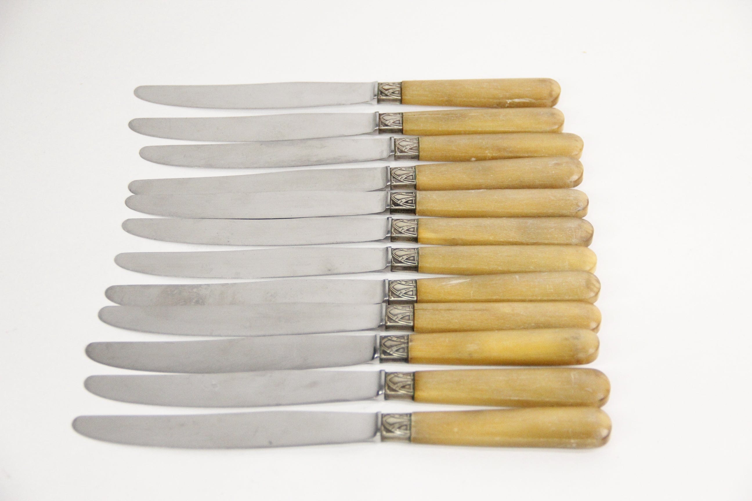 Vintage French Flatware | Dinner Knives Tableware