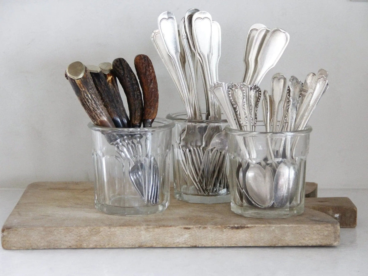 Vintage French Jam Jars | Jam Pot 375G Glass Assorted - Debra Hall Lifestyle