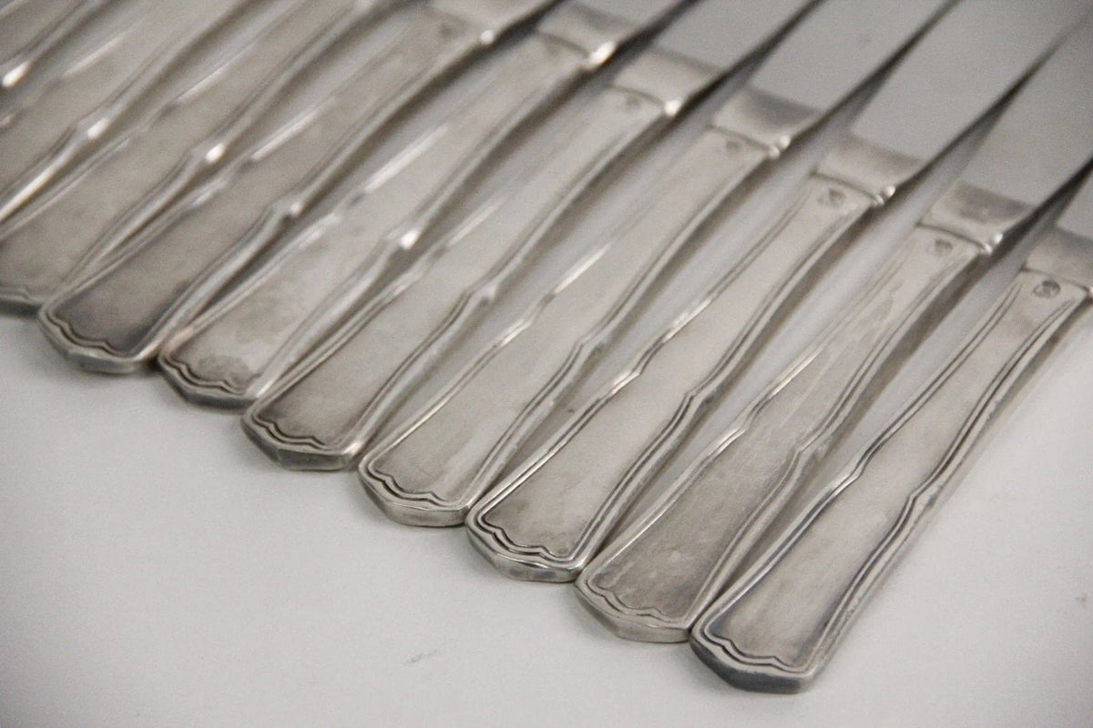 Vintage French Knives | Dinner Flatware Set 5 Pcs. - Debra Hall Lifestyle