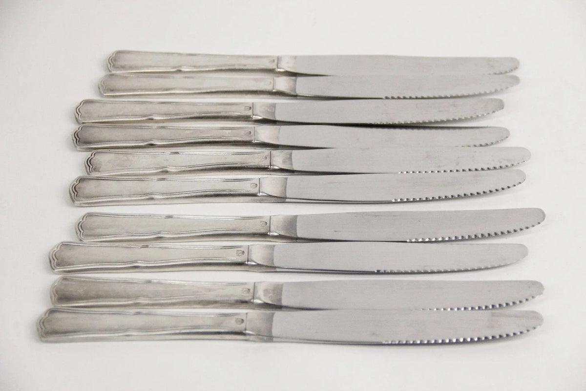 Vintage French Knives | Dinner Flatware Set 5 Pcs. - Debra Hall Lifestyle