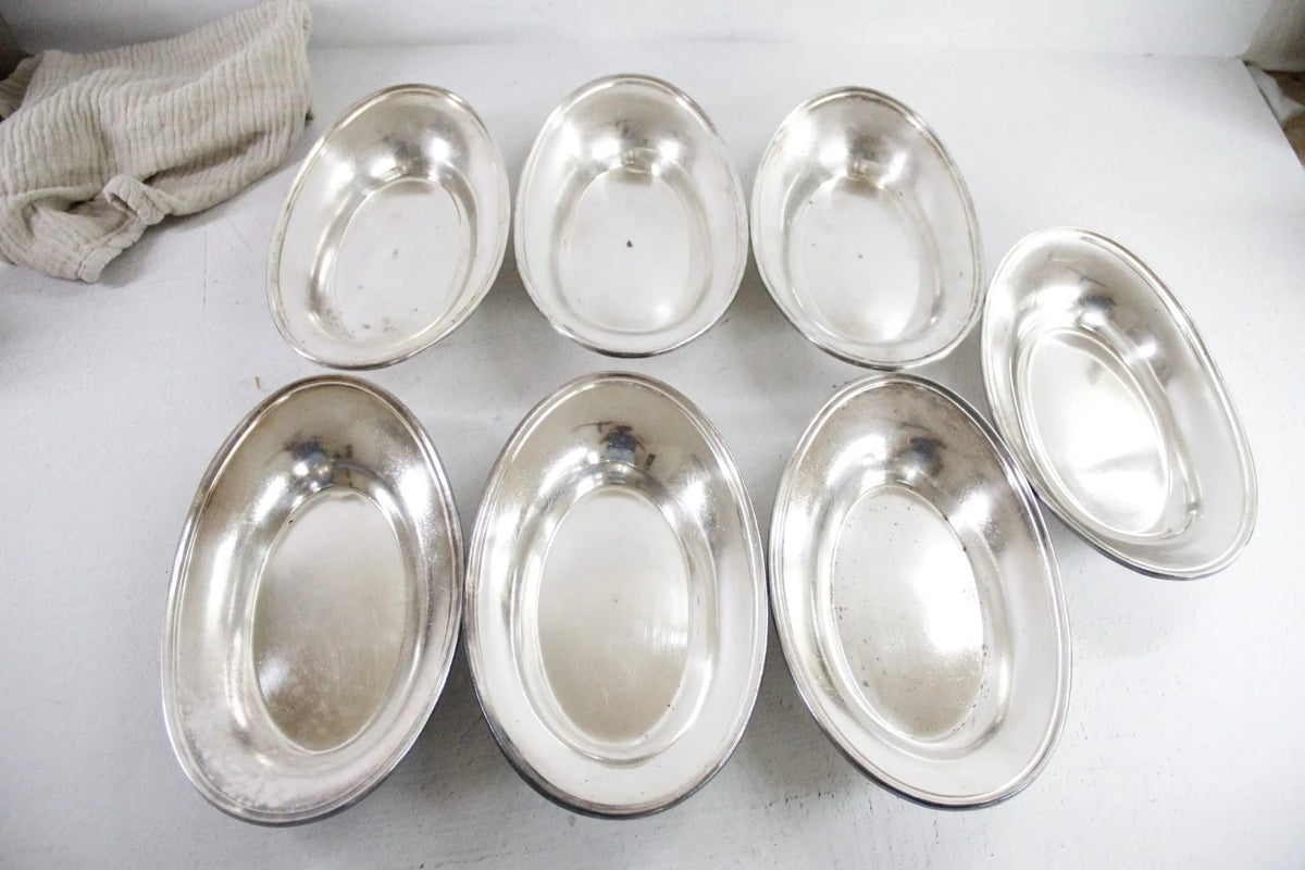 Vintage Hotel Silver Soldered Serving Dish | International Silver Co. 10" - Debra Hall Lifestyle