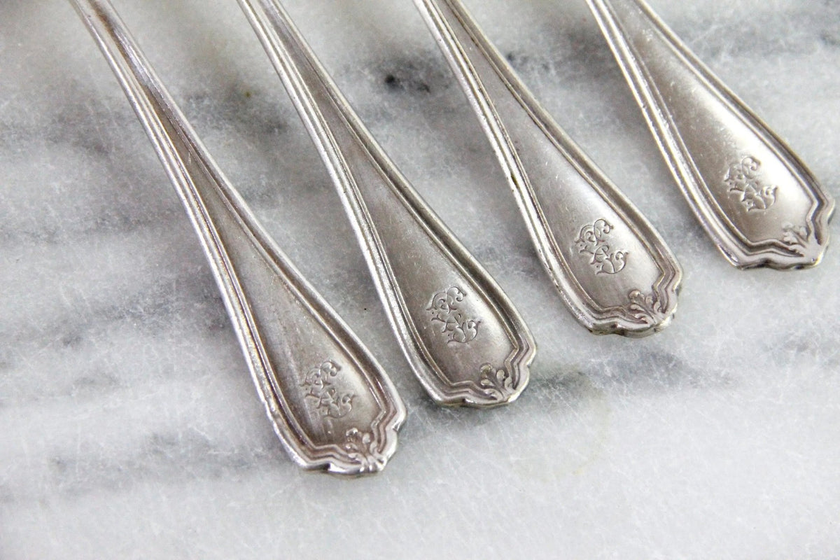 Vintage Hotel Silverware | Biltmore Hotel Forks 4 Pc. - Debra Hall Lifestyle