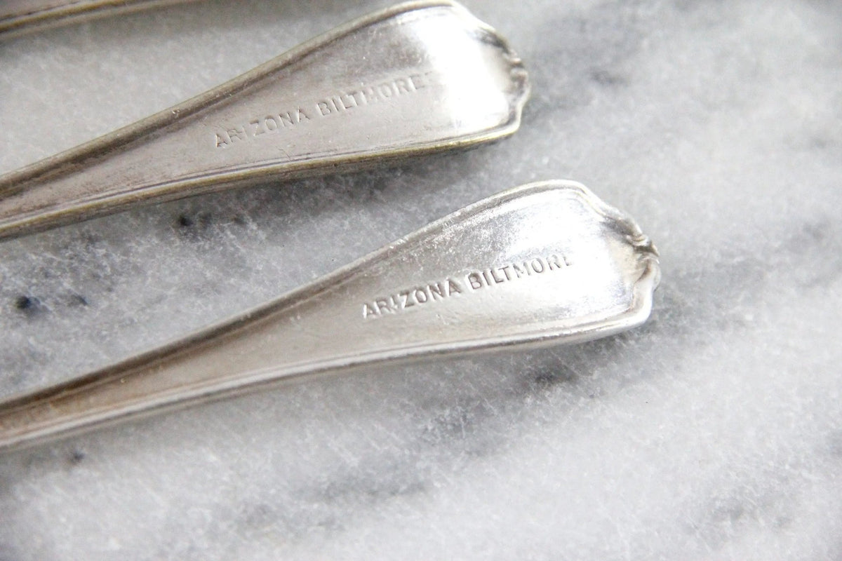 Vintage Hotel Silverware | Biltmore Hotel Forks 4 Pc. - Debra Hall Lifestyle
