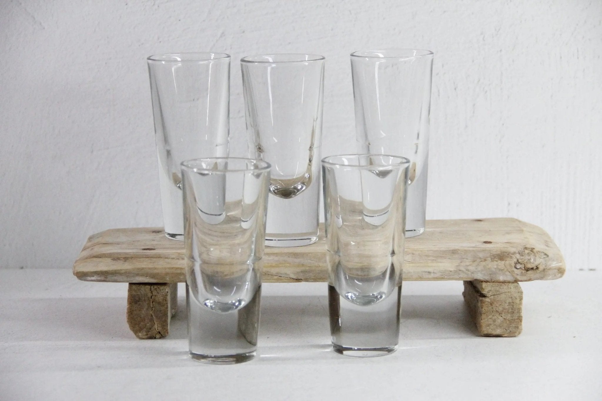 Vintage Italian Shot Glass | Modernist Cordial Weighted - Debra Hall Lifestyle