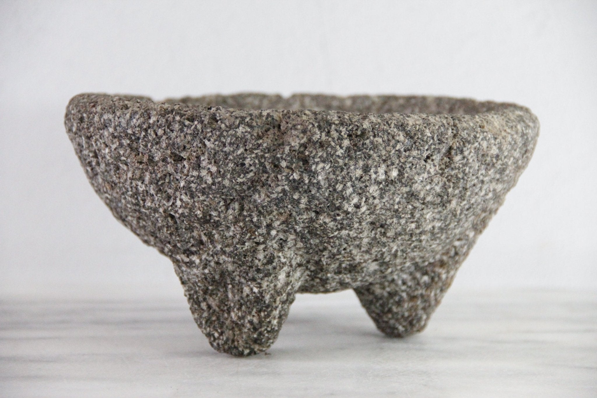 Vintage Molcajete | Authentic Basalt Stone Bowl Mortar - Debra Hall Lifestyle