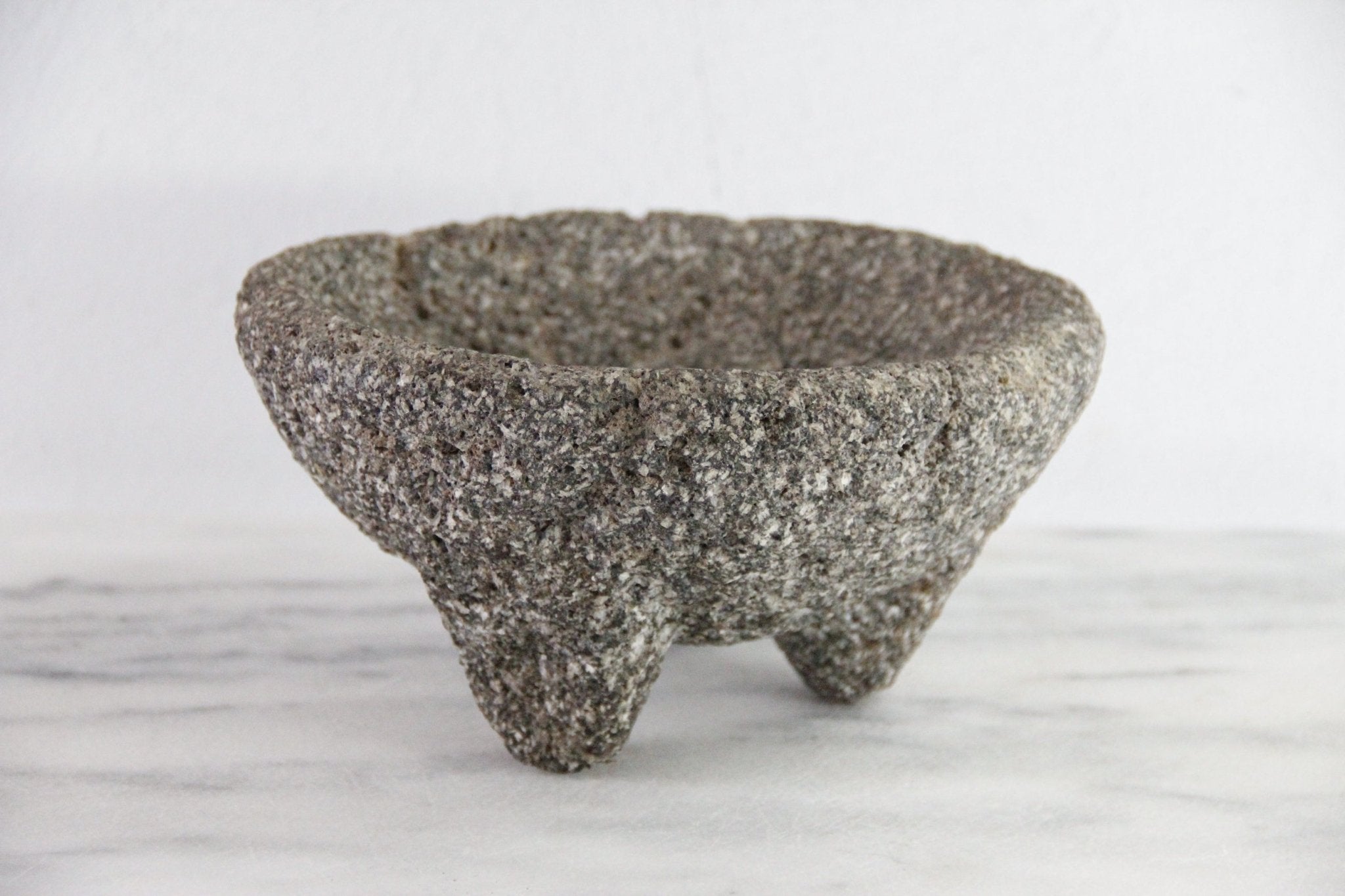 Vintage Molcajete | Authentic Basalt Stone Bowl Mortar - Debra Hall Lifestyle