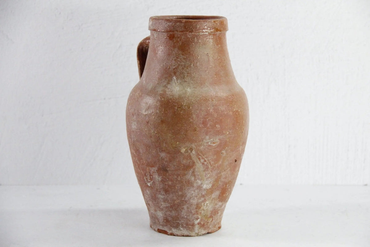 Vintage Olive Jar | Found Vessel European Storage 10.5" - Debra Hall Lifestyle