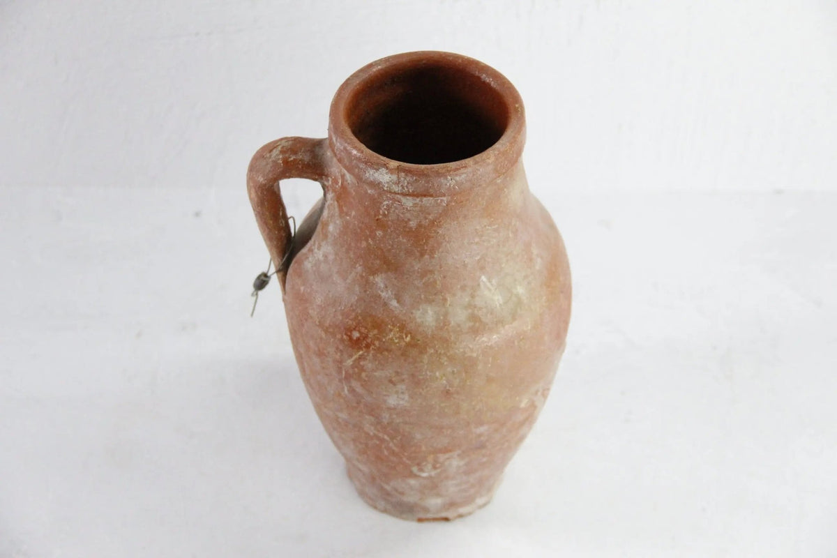 Vintage Olive Jar | Found Vessel European Storage 10.5" - Debra Hall Lifestyle