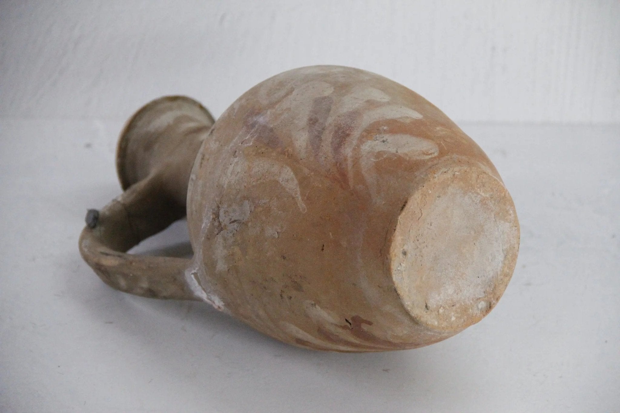 Vintage Olive Jar |Turkish Vase, Pottery Vessel, Clay Amphora - Debra Hall Lifestyle