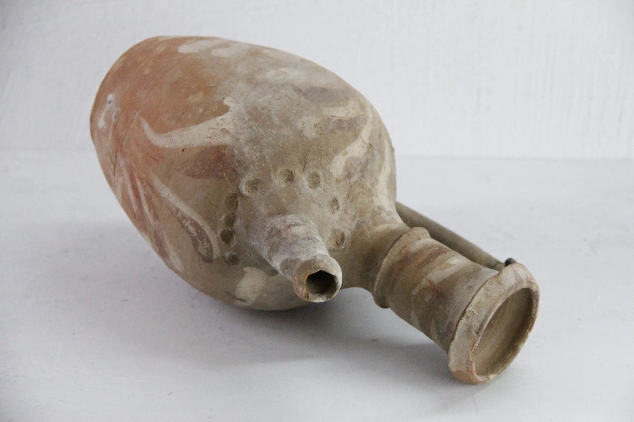 Vintage Olive Jar |Turkish Vase, Pottery Vessel, Clay Amphora - Debra Hall Lifestyle