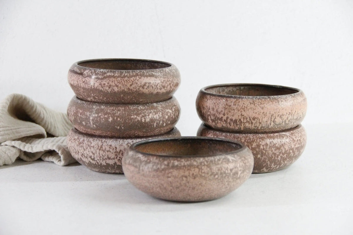 Vintage Pottery Bowl | Hand Thrown Studio Art - Debra Hall Lifestyle