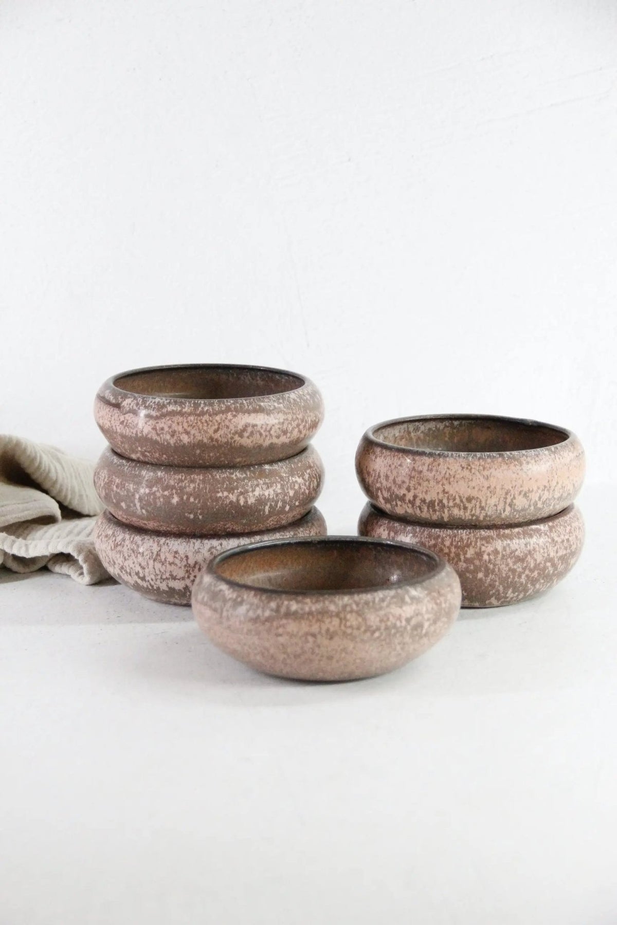 Vintage Pottery Bowl | Hand Thrown Studio Art - Debra Hall Lifestyle