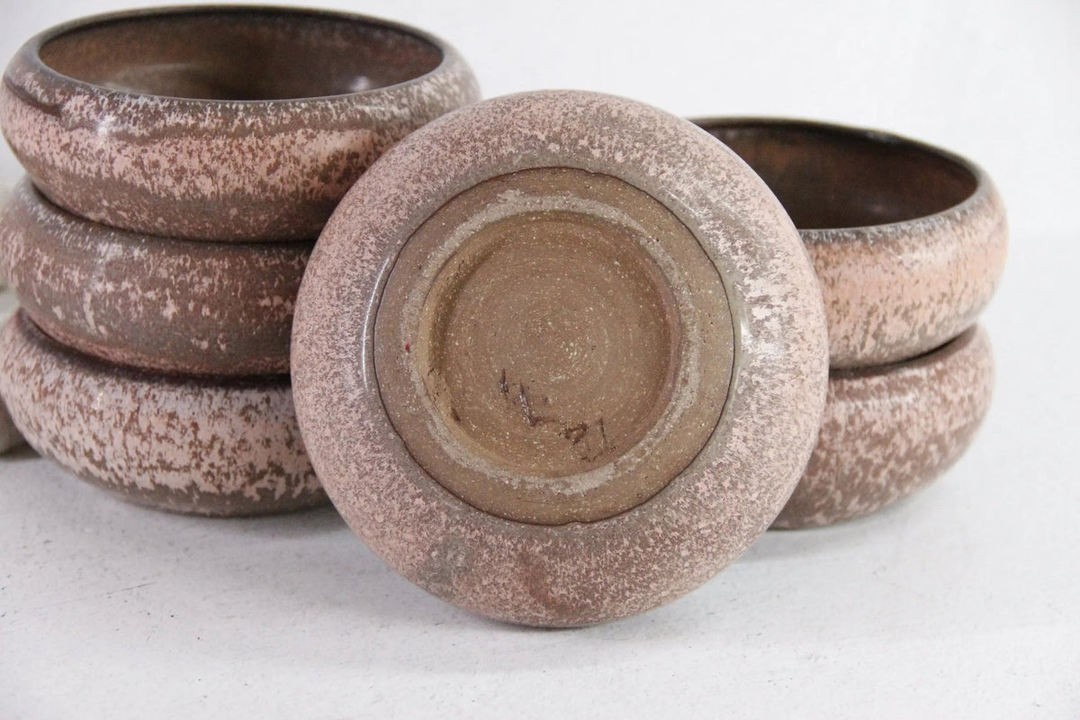 Vintage Pottery Bowl | Hand Thrown Studio Art - Debra Hall Lifestyle