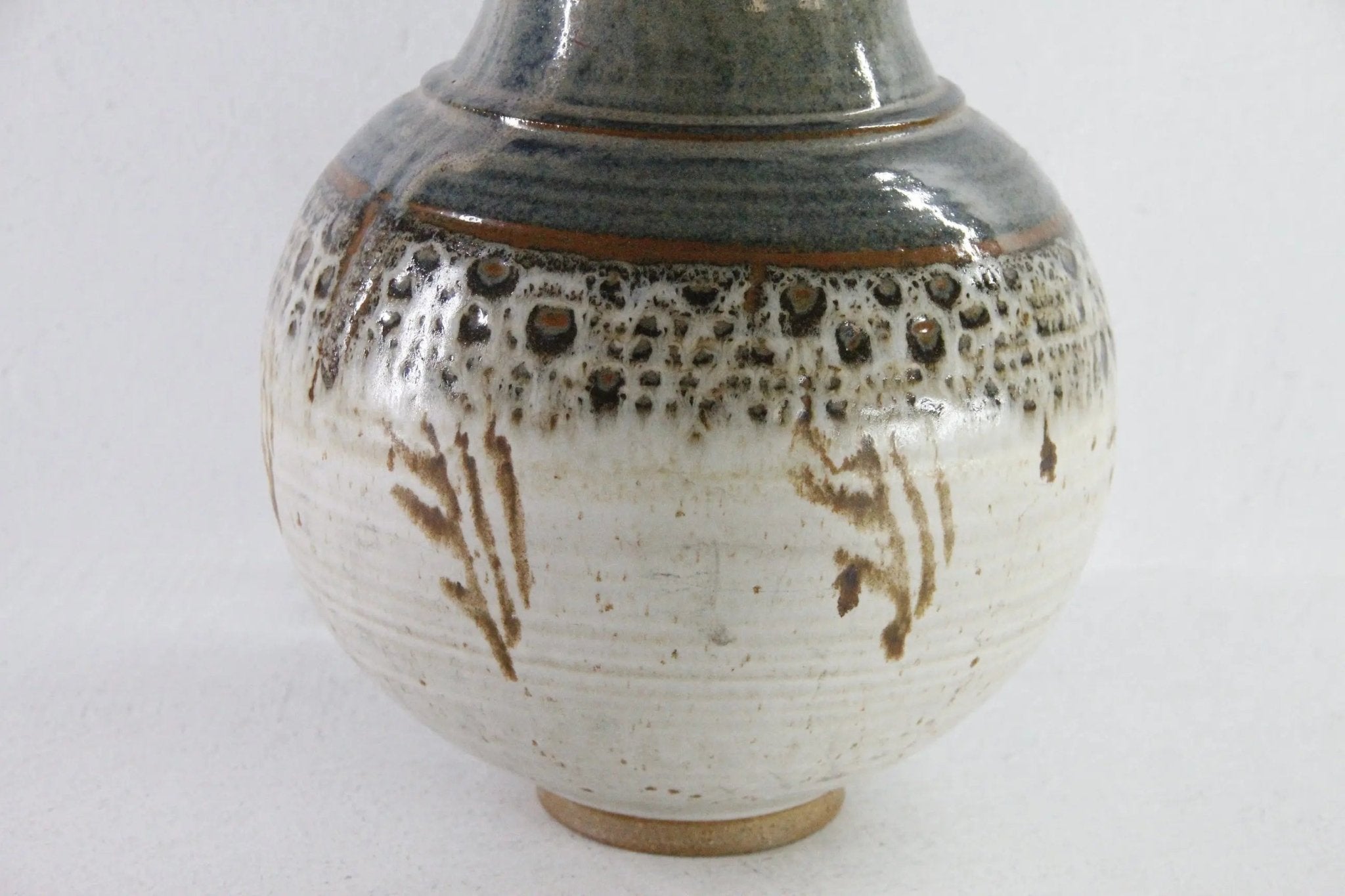 Vintage Pottery Lamp | Midcentury Handmade Table Lamp - Debra Hall Lifestyle