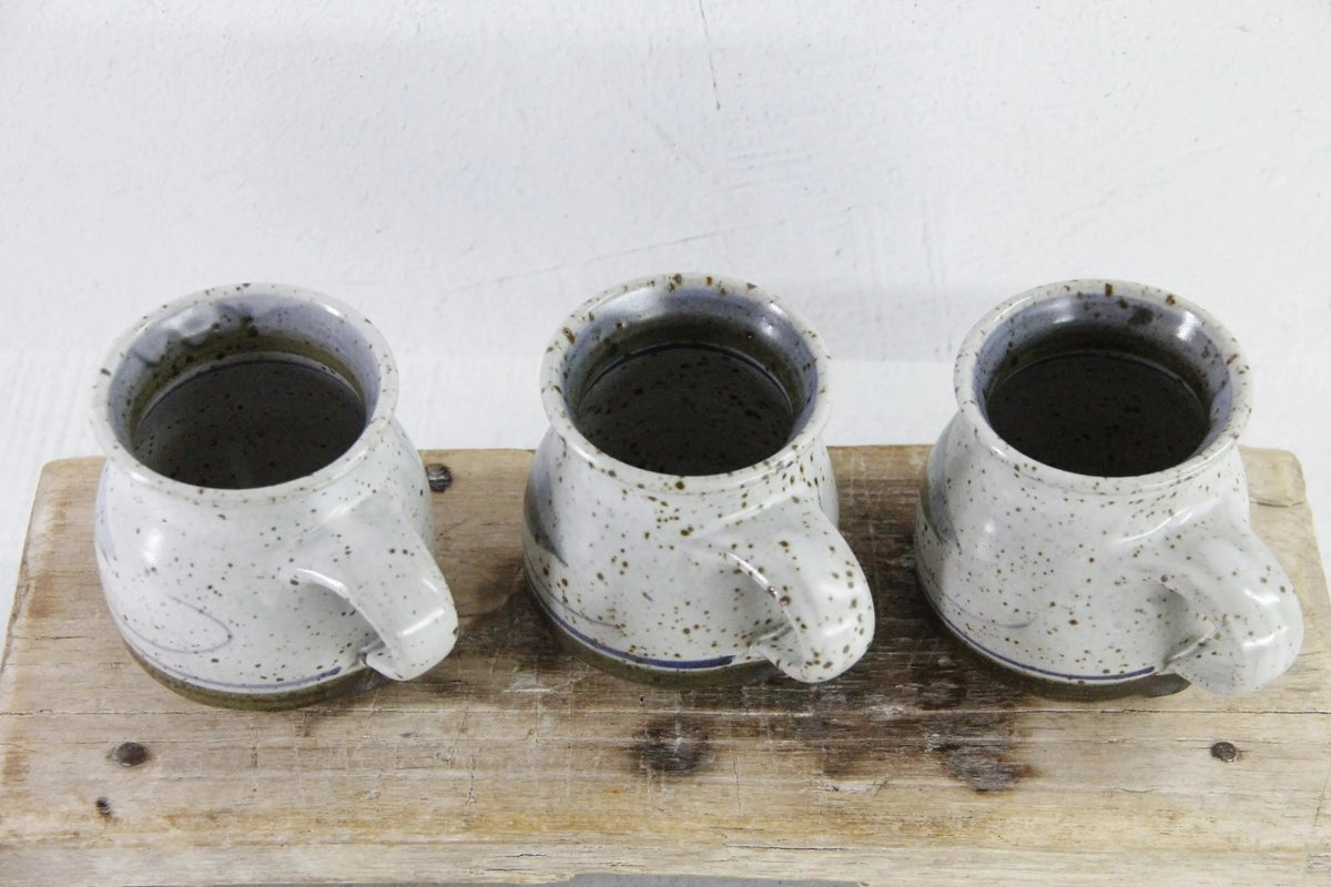 Vintage Pottery Mugs Andrew Hague Askrigg Studio Mug 3 Pc. - Debra Hall Lifestyle